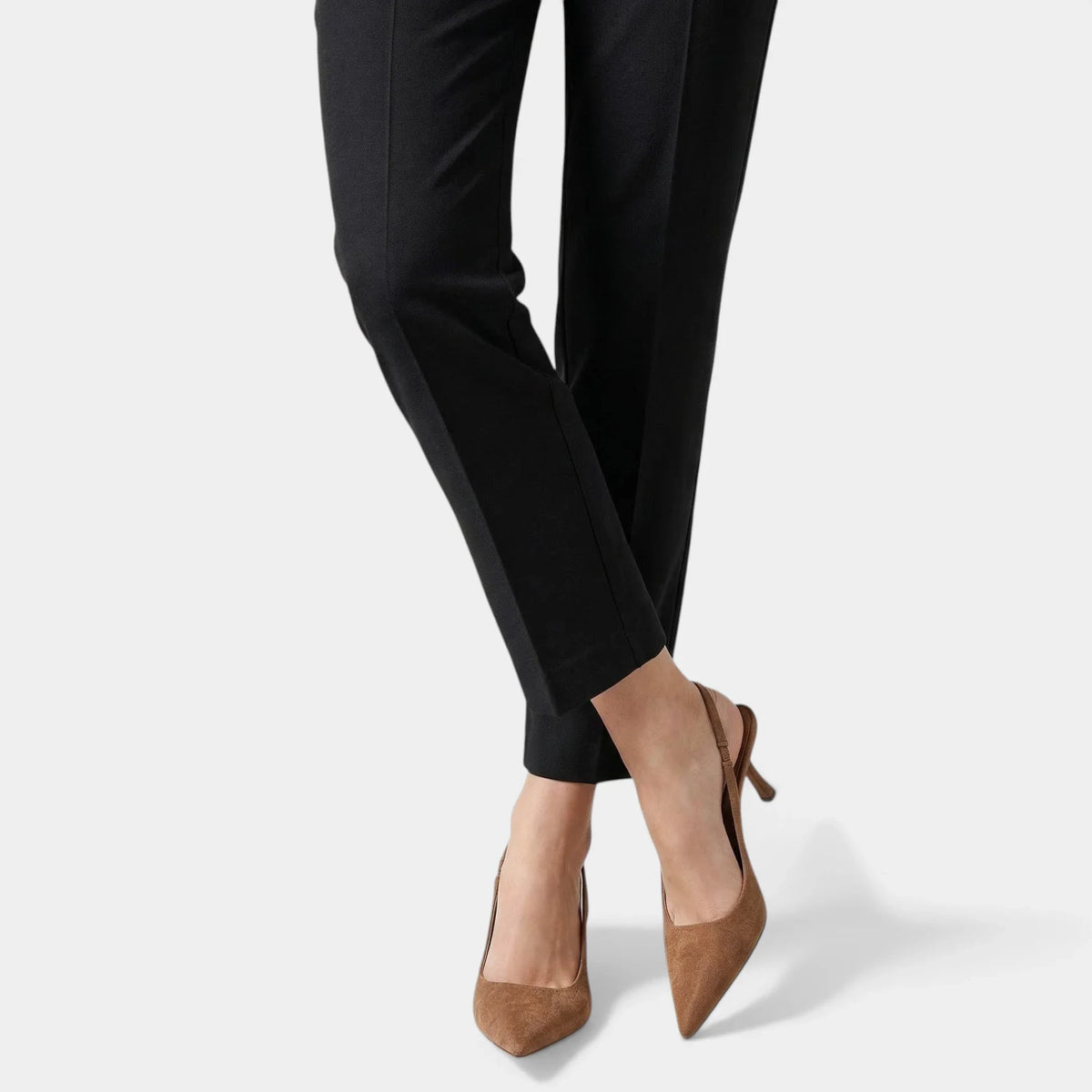 Dames Pumps Slingback met Puntneus en Naaldhak