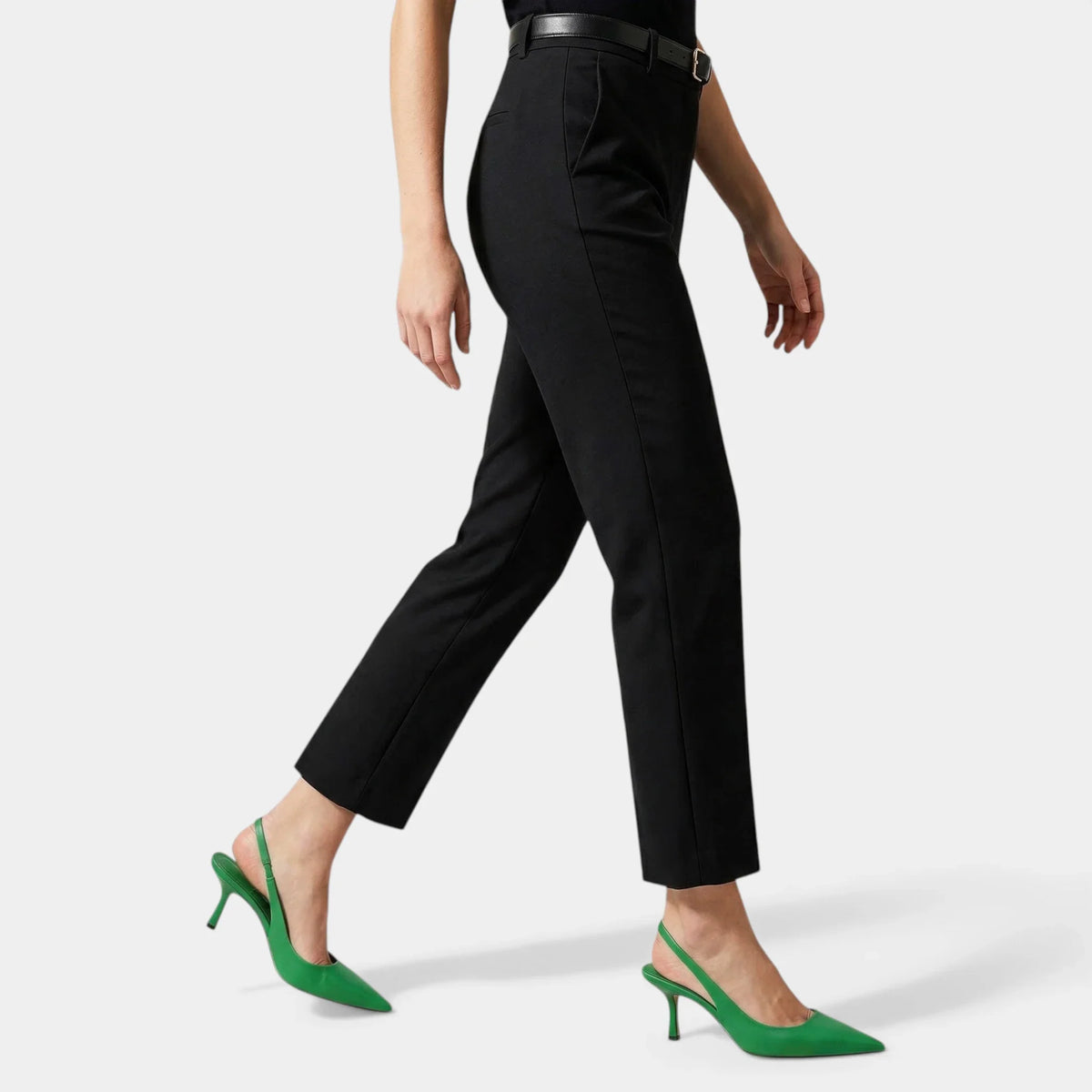 Dames Pumps Slingback met Puntneus en Naaldhak
