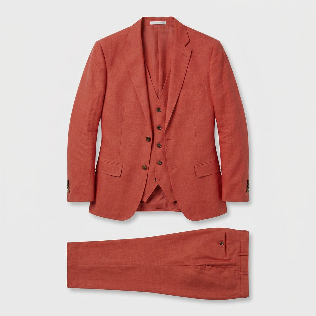 Dames Broekpak Driedelig met Blazer en Gilet