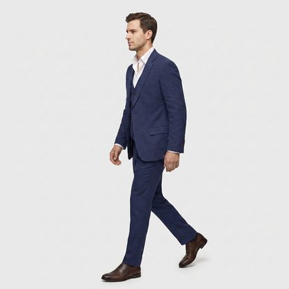 Dames Broekpak Driedelig met Blazer en Gilet