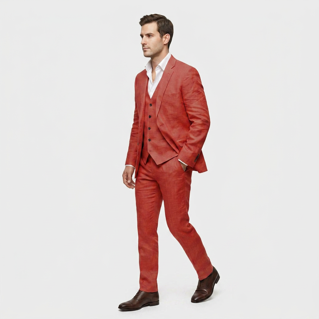 Dames Broekpak Driedelig met Blazer en Gilet