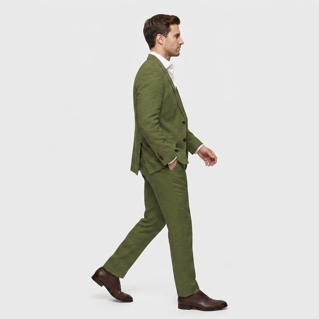 Dames Broekpak Driedelig met Blazer en Gilet