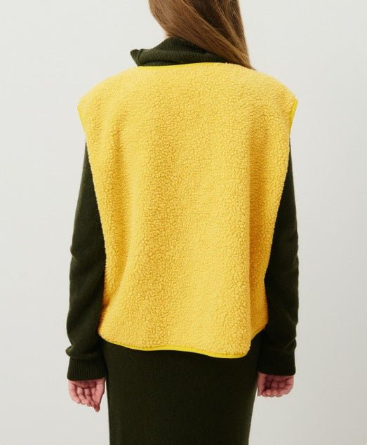 Dames Mouwloos Vest met Voorzakken - Casual Losse Pasvorm