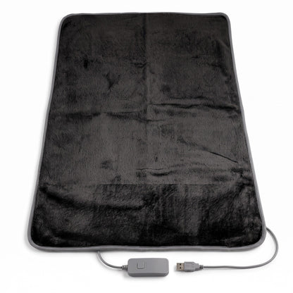 USB Heated Sleeping Bag Pad 5 Heat Levels 10 Hour Timer Bed Warmer, product photo 7