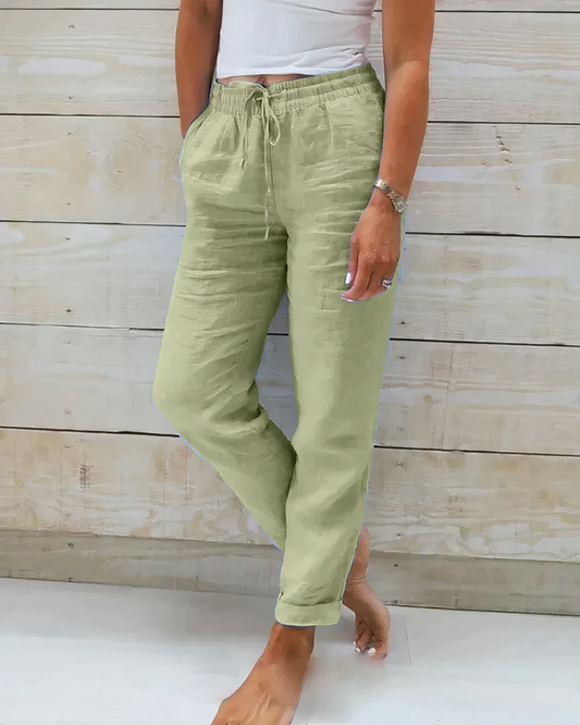 Noémi - Casual Drawstring Pants