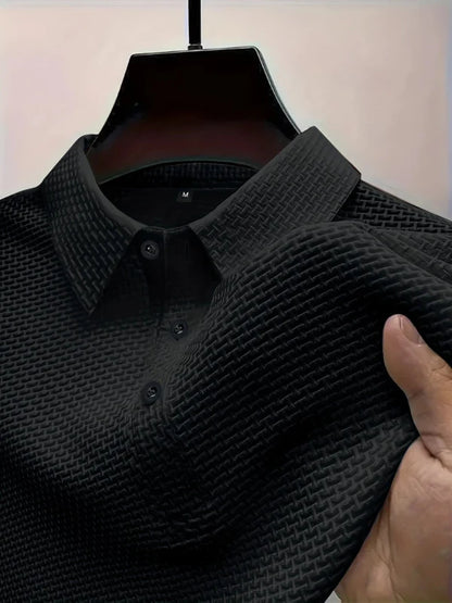 Heren Slim Fit Polo – Casual voor Dagelijks Gebruik, Met Korte Mouwen