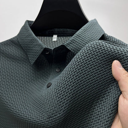 Heren Slim Fit Polo – Casual voor Dagelijks Gebruik, Met Korte Mouwen