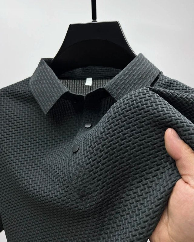 Heren Slim Fit Polo – Casual voor Dagelijks Gebruik, Met Korte Mouwen