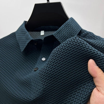 Heren Slim Fit Polo – Casual voor Dagelijks Gebruik, Met Korte Mouwen