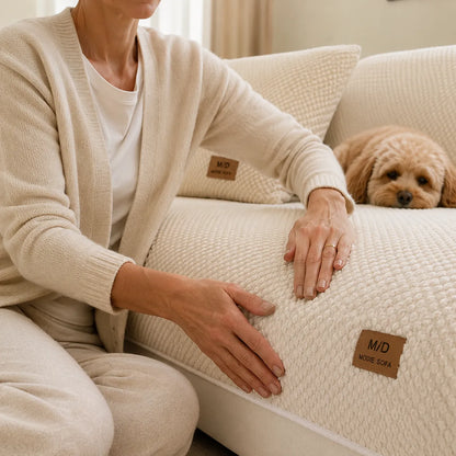Anti-Slip Bankhoes voor Huisdieren – Plush Sofa Beschermer