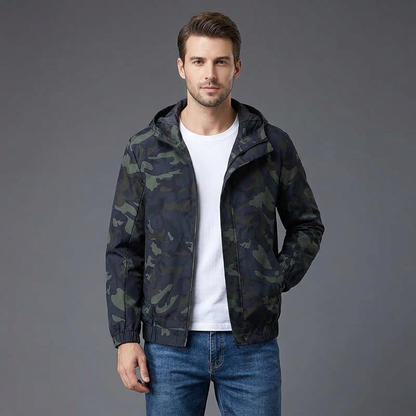 Heren Jack Wind- en Waterbestendig met Capuchon