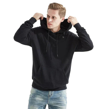 Heren Verwarmde Hoodie met USB Verwarmingselementen
