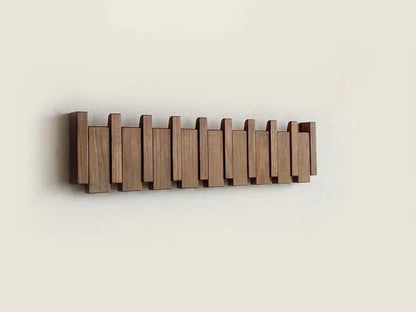 Houten Wandkapstok Piano-Design voor Hal, Woonkamer of Slaapkamer
