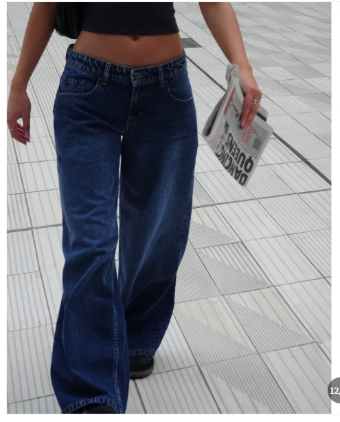 Romy - Low-Rise Jeans