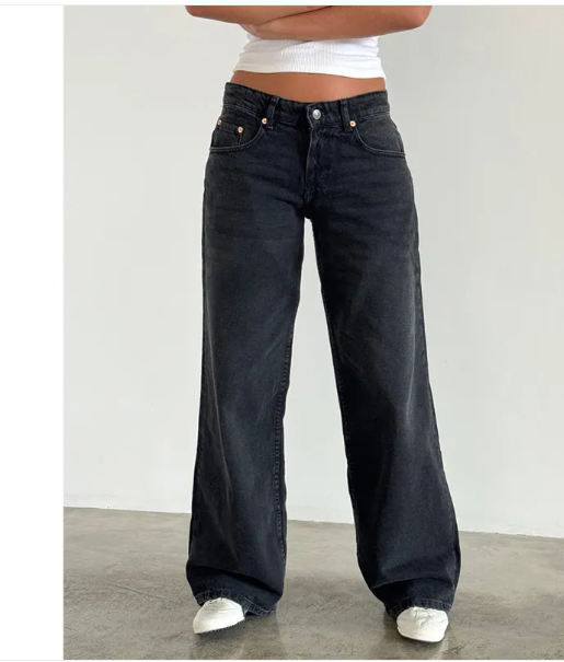 Romy - Low-Rise Jeans