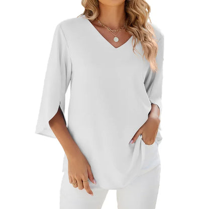 Nimra - V-hals Blouse