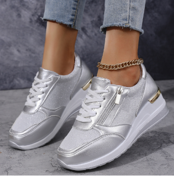 Damers Sneakers – Comfortabel, Ademend, Casual voor Dagelijks Gebruik