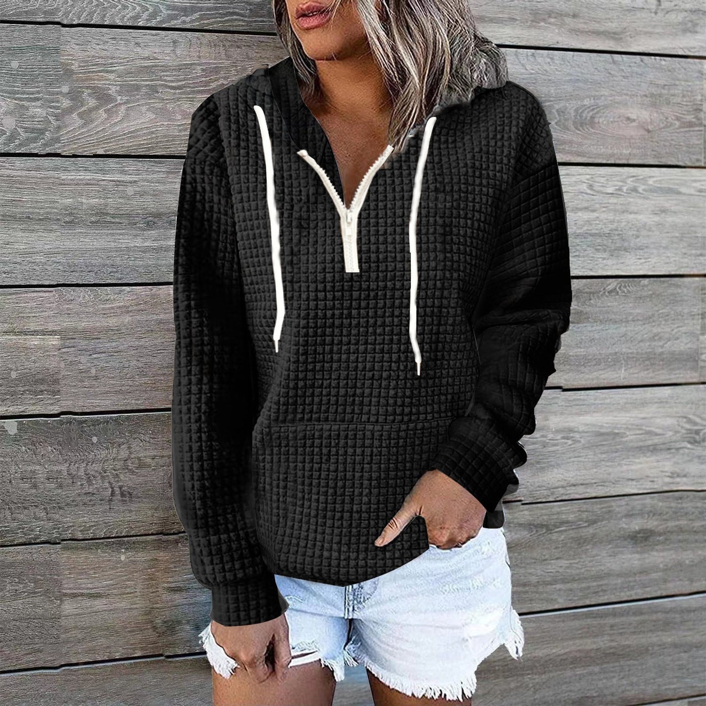 Dames Relaxed Fit Hoodie – Casual Sweatshirt voor Dagelijks Gebruik