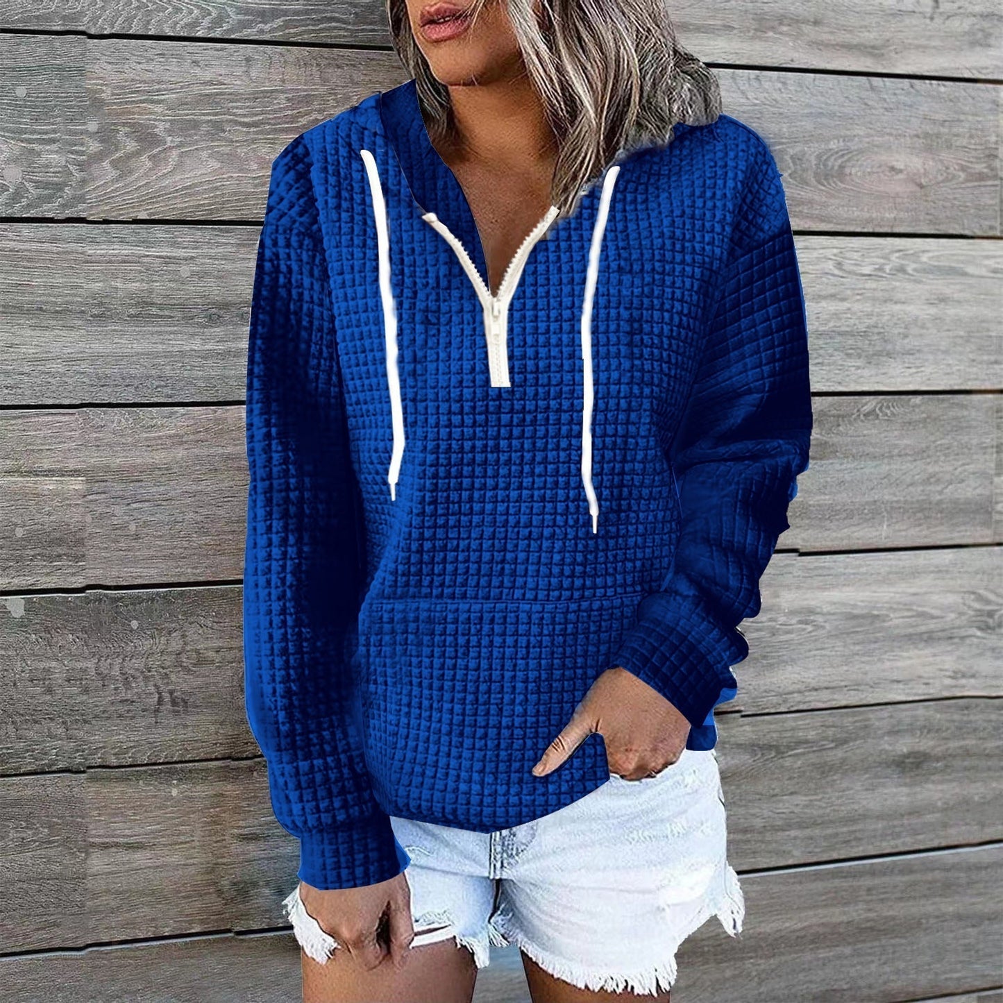 Dames Relaxed Fit Hoodie – Casual Sweatshirt voor Dagelijks Gebruik