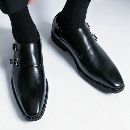 Heren Loafers Leer met Semi-Glanzende Afwerking