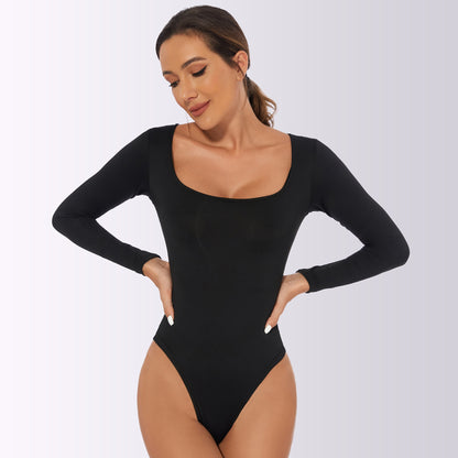 Selene – Sculpting V-Neck Bodysuit