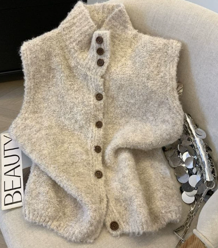 Dames Mouwloos Gilet Vest – Basic voor Casual Laagjes