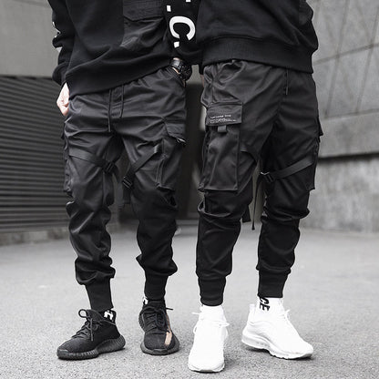 Joggery męskie techwear - kieszenie cargo – widok produktu 2 | Ionotix