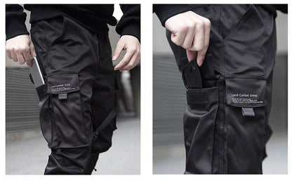 Joggery męskie techwear - kieszenie cargo – widok produktu 7 | Ionotix