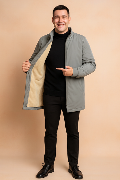 Kurtka bomber męska - luźny krój – widok produktu 4 | Ionotix