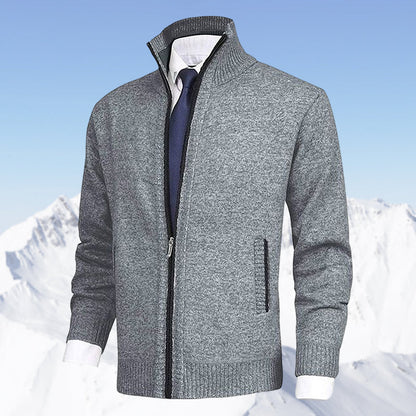 Sweter rozpinany męski z kołnierzem – widok produktu 2 | Ionotix
