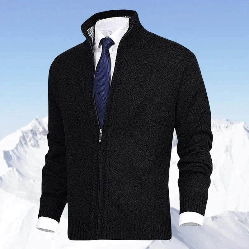 Sweter rozpinany męski z kołnierzem – widok produktu 4 | Ionotix