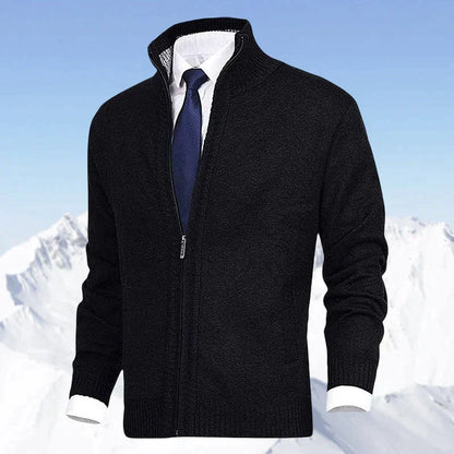 Sweter rozpinany męski z kołnierzem – widok produktu 4 | Ionotix