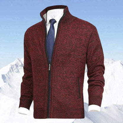 Sweter rozpinany męski z kołnierzem – widok produktu 6 | Ionotix