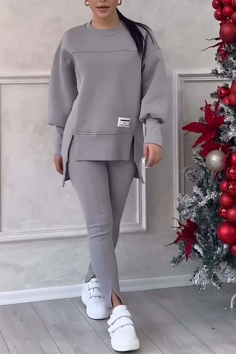 Dames Loungewear Set Oversized Sweater met Legging – Comfy Trainingspak