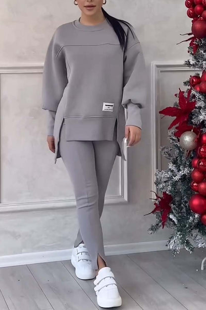 Dames Loungewear Set Oversized Sweater met Legging – Comfy Trainingspak