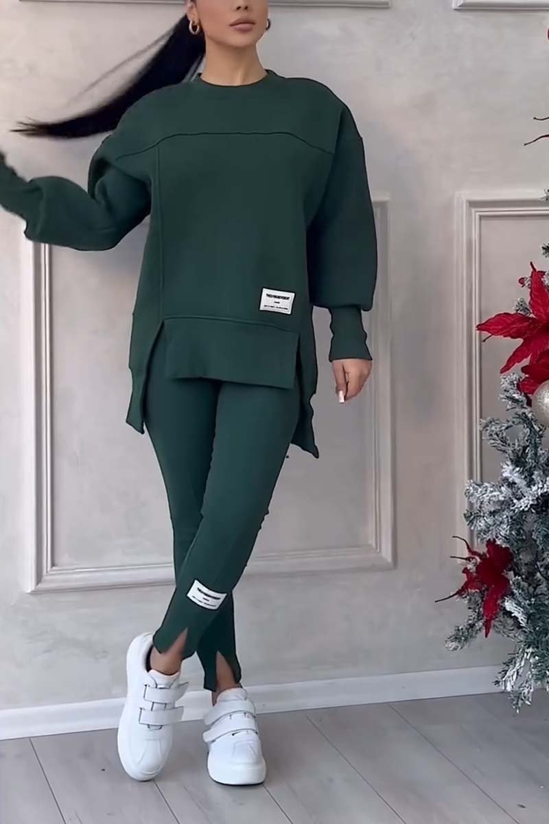 Dames Loungewear Set Oversized Sweater met Legging – Comfy Trainingspak