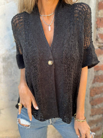 Nikki - Elegante Gebreide Top