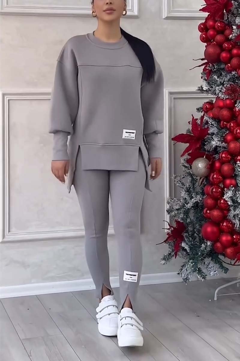 Dames Loungewear Set Oversized Sweater met Legging – Comfy Trainingspak