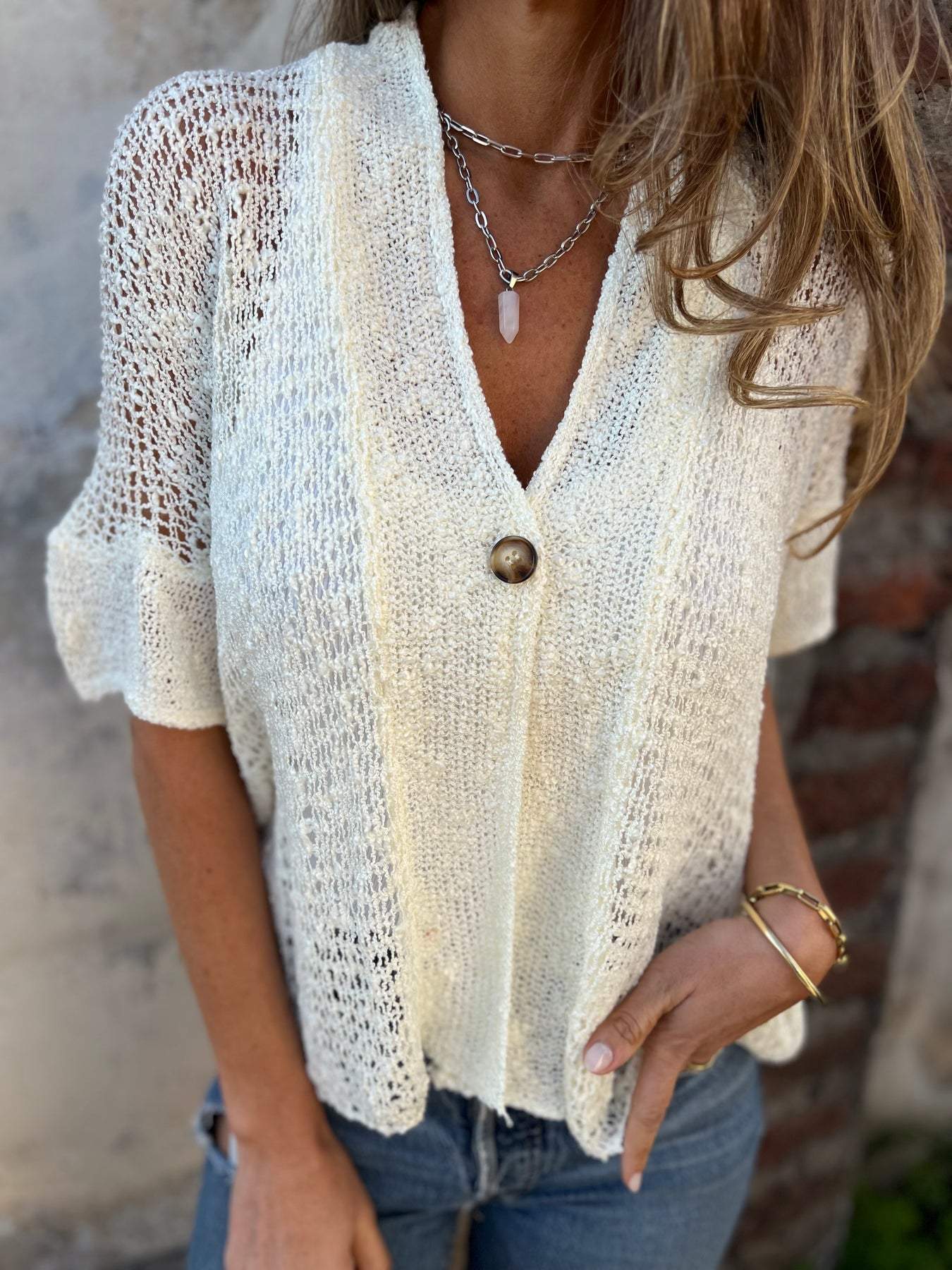 Nikki - Elegante Gebreide Top