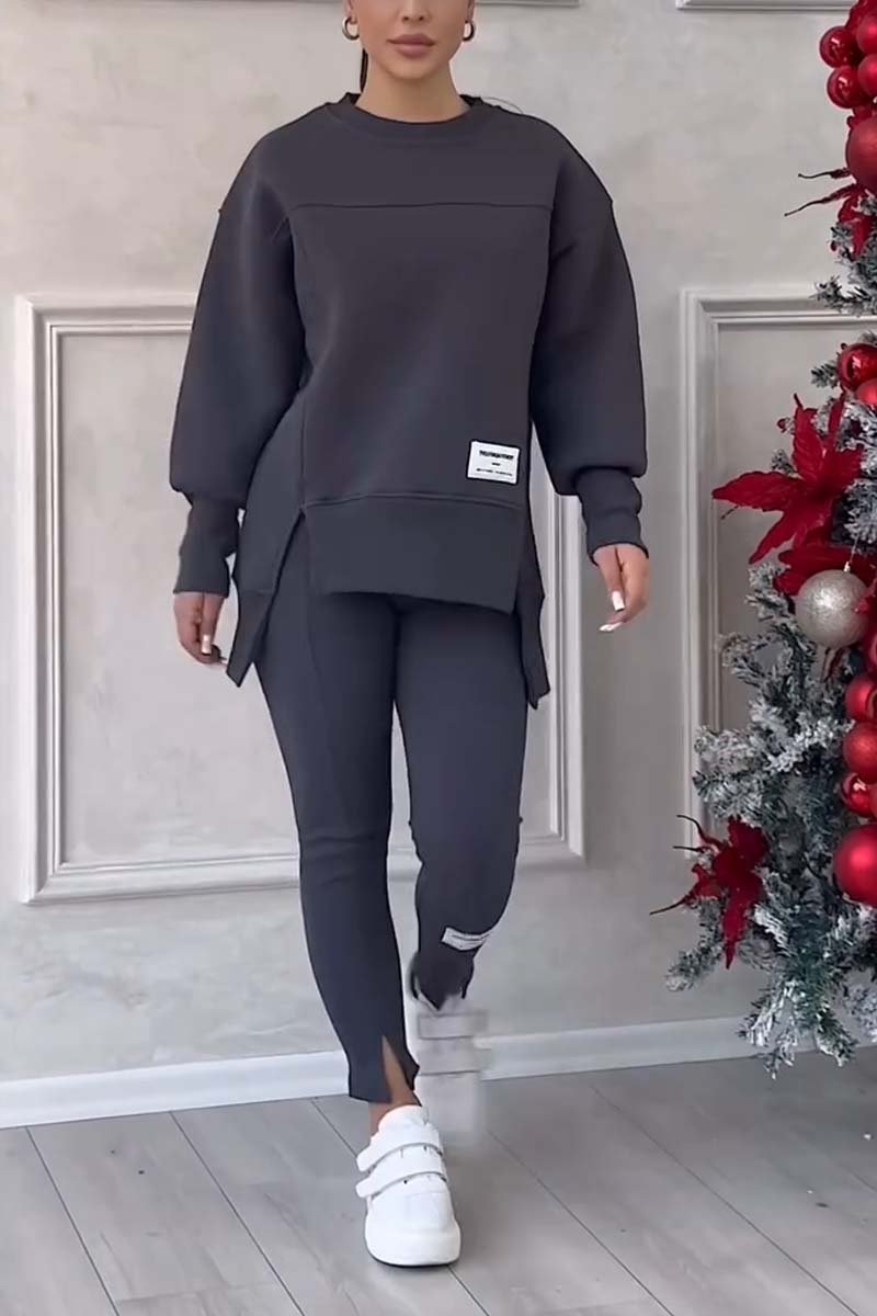 Dames Loungewear Set Oversized Sweater met Legging – Comfy Trainingspak