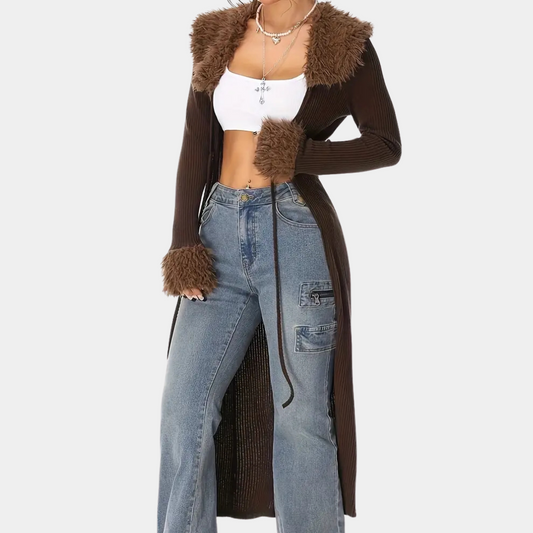 Delphine – Trendy Lang Vest