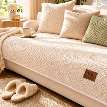 Anti-Slip Bankhoes voor Huisdieren – Plush Sofa Beschermer
