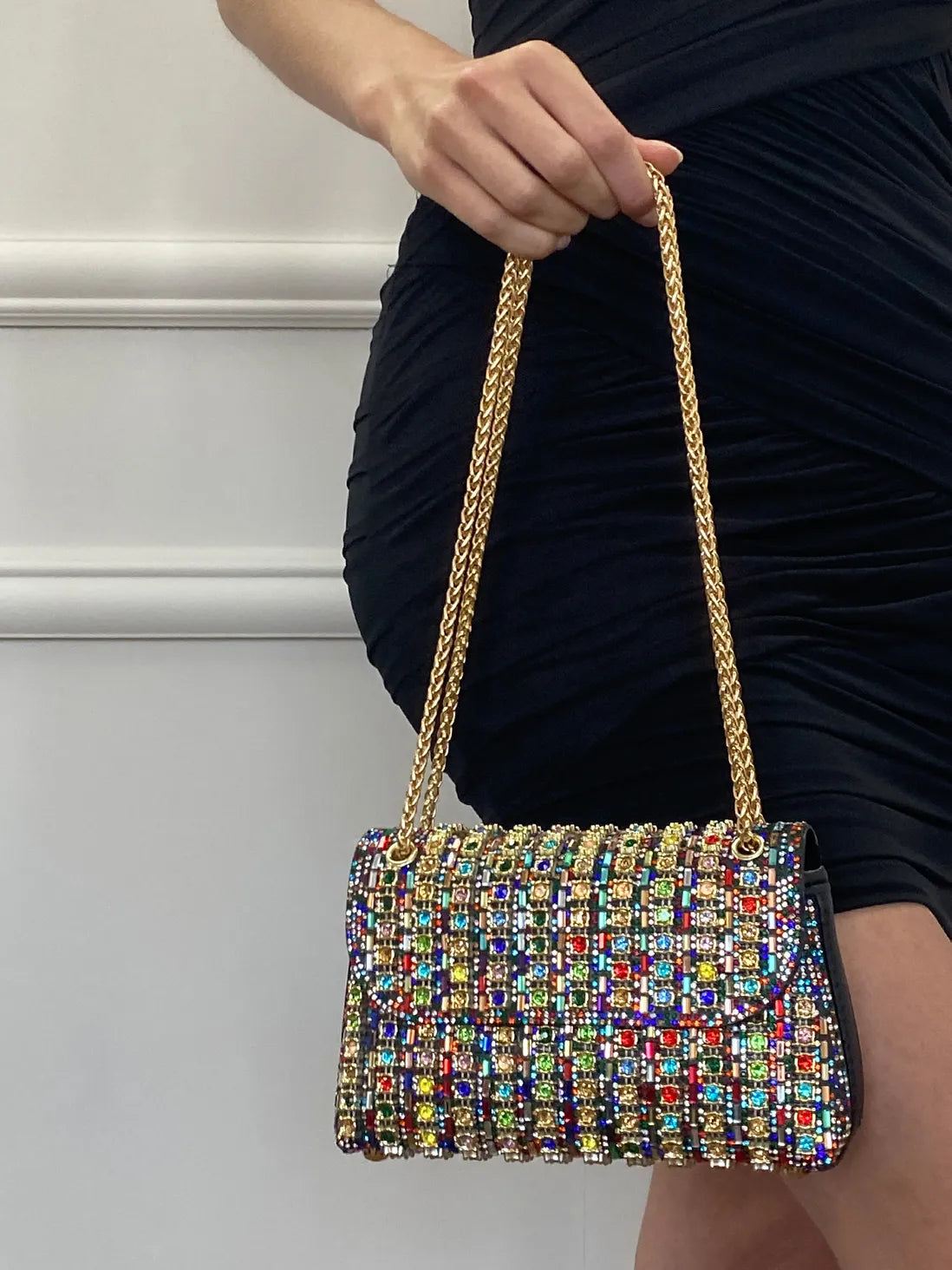 Dames Mini Tas – Effen, Geschikt voor Casual en Avondkleding