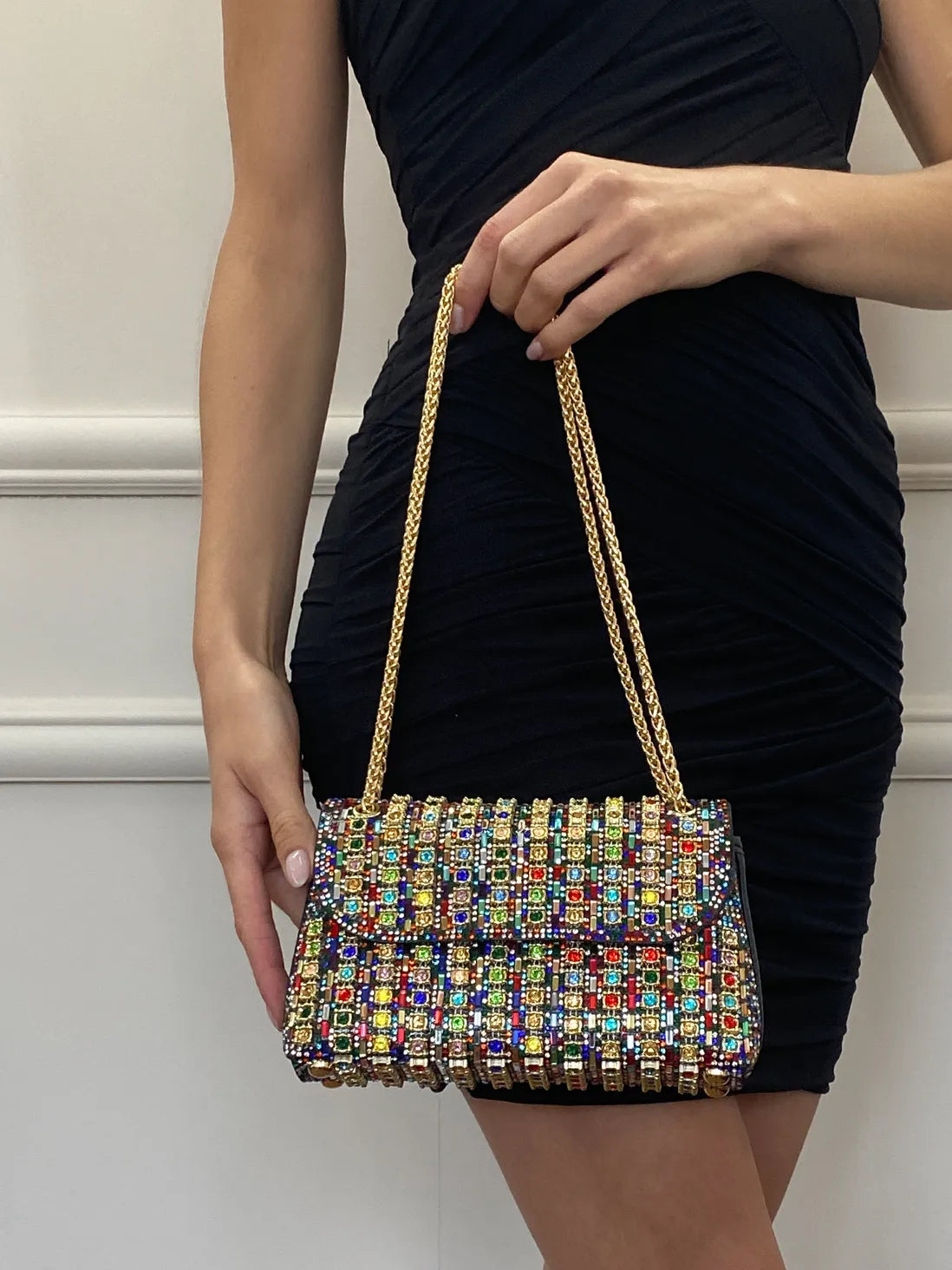 Dames Mini Tas – Effen, Geschikt voor Casual en Avondkleding