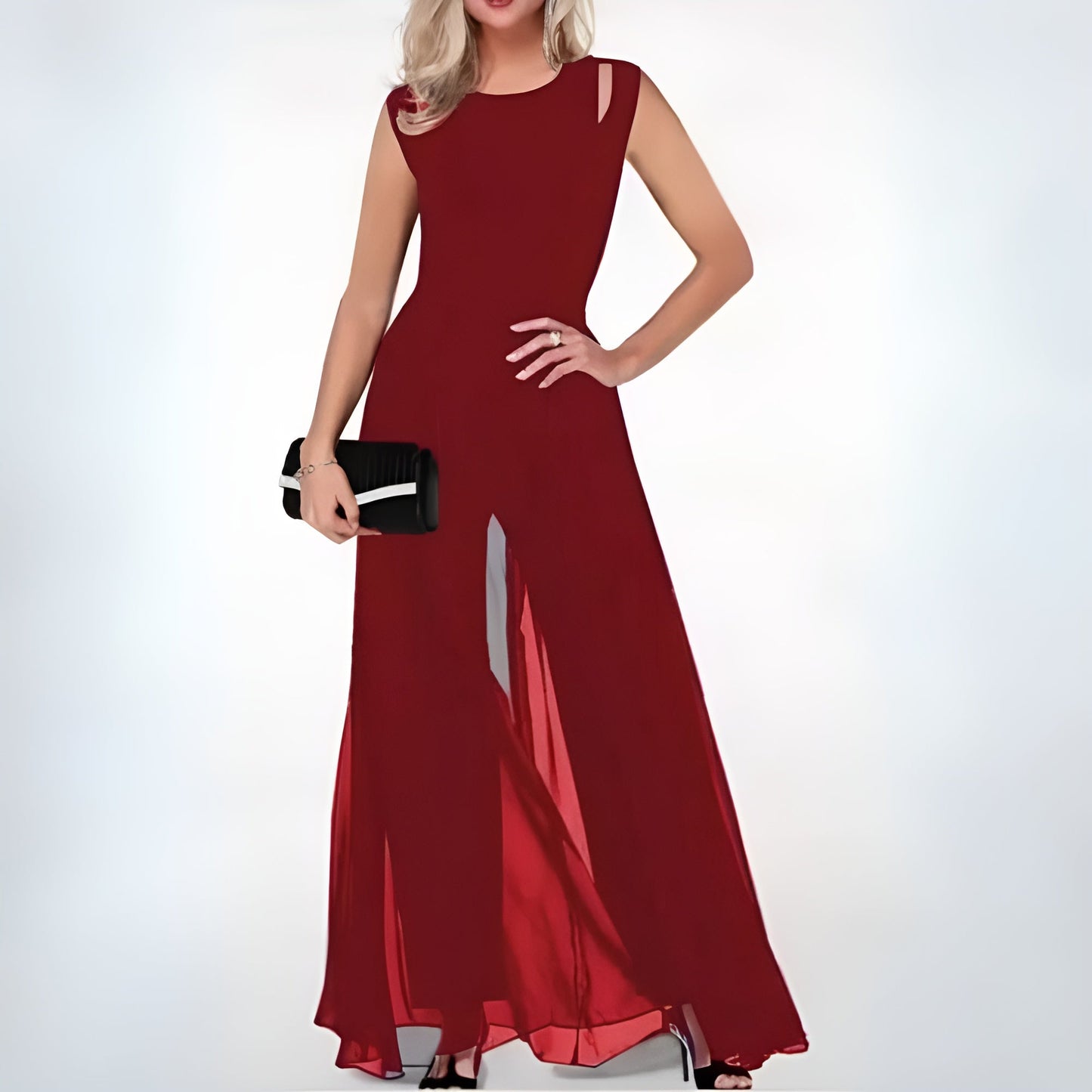 Noa - Stijlvolle Mouwloze Jumpsuit
