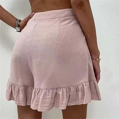 Noor - Elegante Geplooide Shorts