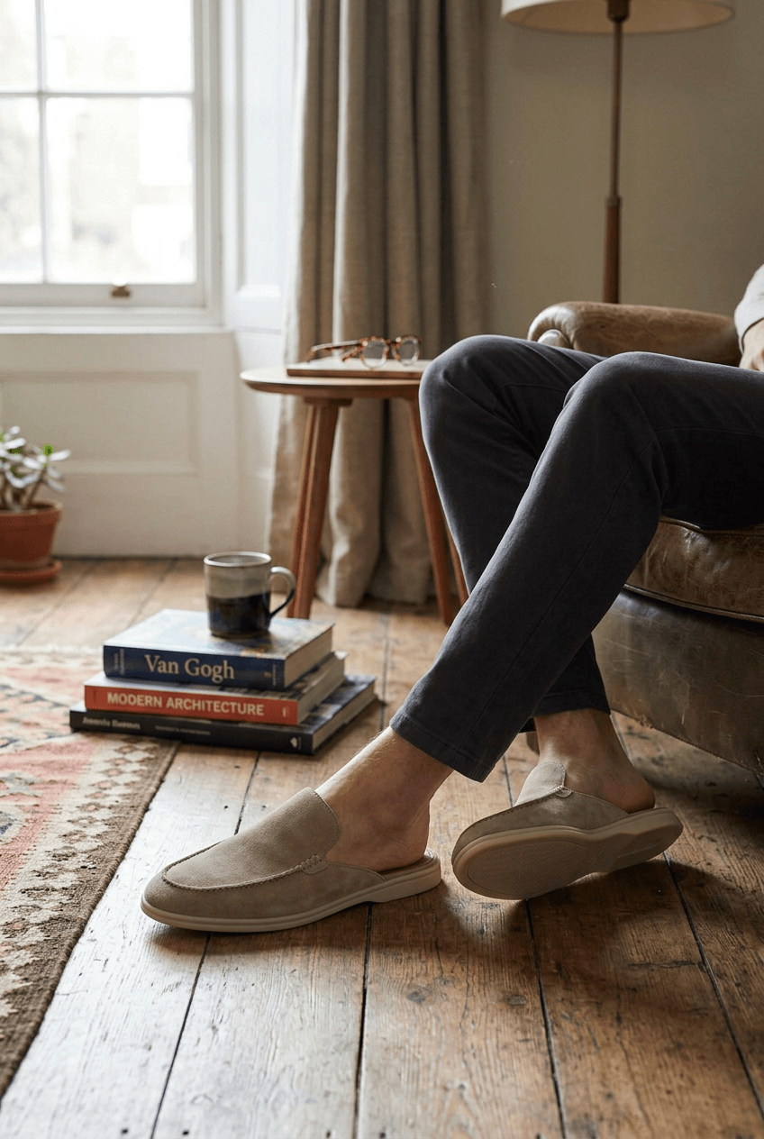 Heren Mules met Open Hak – Lichtgewicht, Casual voor Dagelijks Gebruik