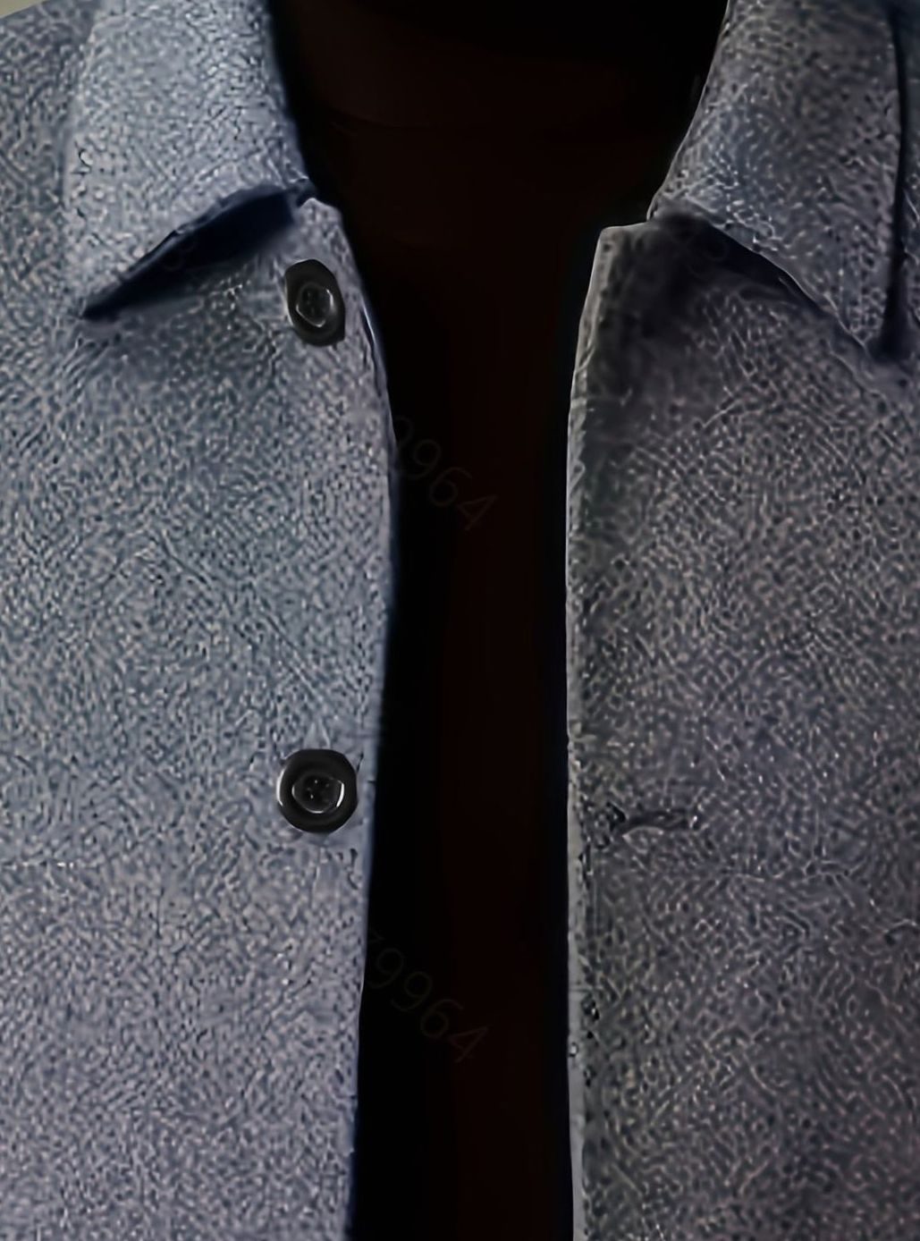 Heren Wollen Overjas Relaxed Fit – Enkelrijs met Klassieke Kraag