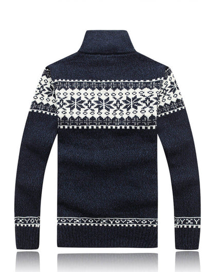 Heren Vest Gevoerd met Fleece – Winterjas Ribgebreid