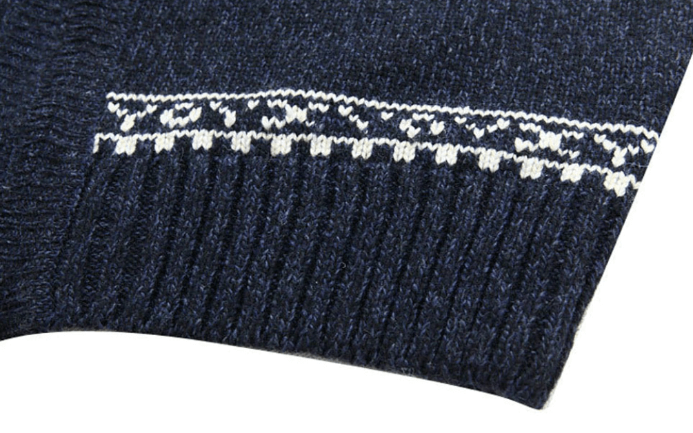 Heren Vest Gevoerd met Fleece – Winterjas Ribgebreid